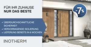Inotherm - für Ihr Zuhause nur das Beste Angebot Haustür